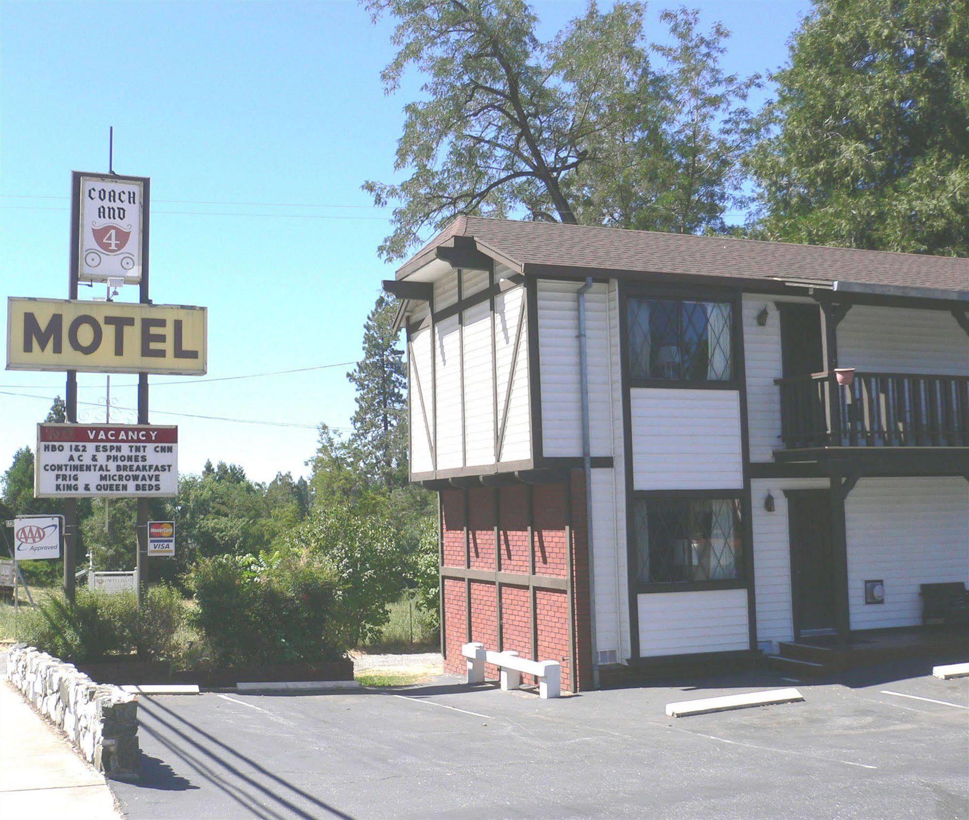 Motel Coach N Four Grass Valley Exterior foto